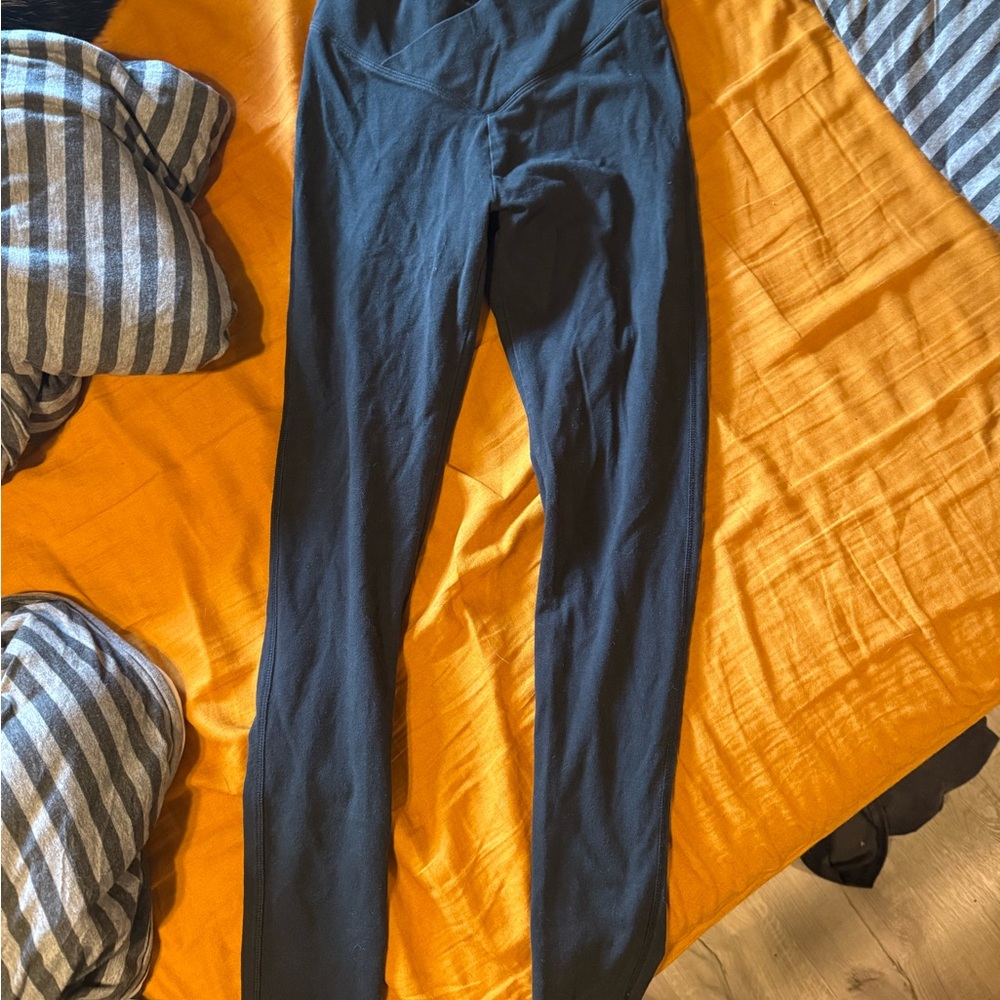 PINK Victoria's Secret Black Leggings with High Waistband